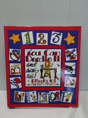 You Can Doodle It and Letter Too 8 Books in 1 Craft Scrapbook Resource Cut It Up